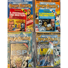 Lotto 4 fumetti Martin Mystere Speciale (da n° 5 a 8 con albi allegati).