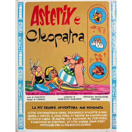 Asterix e Cleopatra.