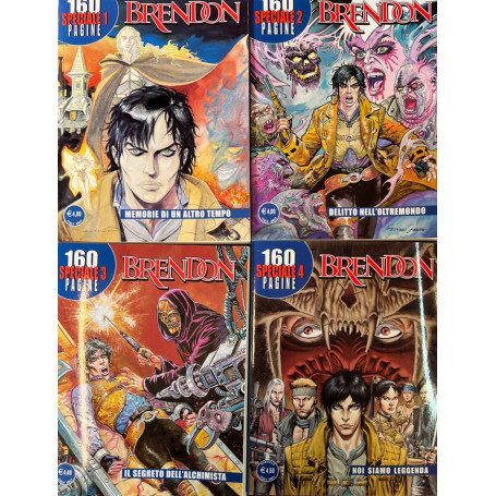 Lotto 4 fumetti Brendon Speciale (da n° 1 a 4).