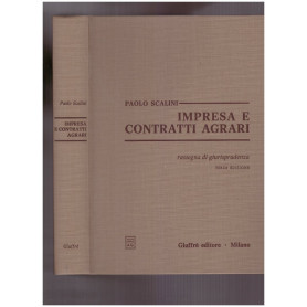 Impresa e Contratti Agrari. Rassegna di giurisprudenza