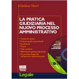 Pratica giudiziaria nuovo processo amministrativo Tavole di sintesi Schemi grafici procedurali Scadenzari Prassi Note CD-ROM