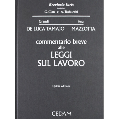 Commentario breve alle leggi sul lavoro