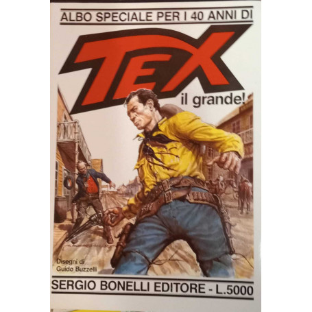 Albo speciale per i 40 anni di Tex il grande!