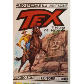Tex Albo speciale n. 3. Il segno del serpente.