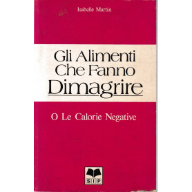Gli alimenti che fanno dimagrire o le calorie negative.