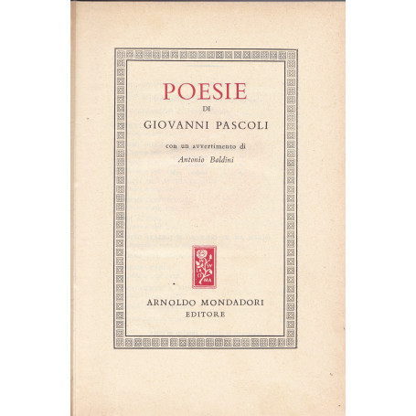 Poesie
