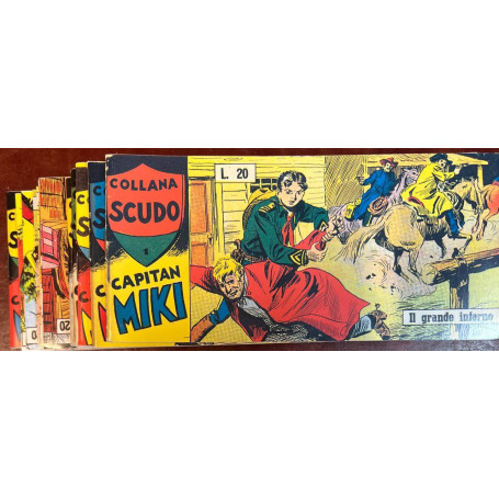 Capitan Miki. Collana Scudo. Serie XIV (da n° 1 a 21).