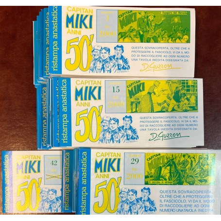 Capitan Miki Anni '50. Ristampa anastatica. Prima serie.