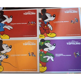 Gli anni d'oro di topolino. Volumi dal n. 14 al n.17.