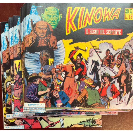 Kinowa. Ristampa anastatica Serie I 1977 (da n° 1 a 18).