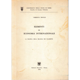 Elementi di economia internazionale.