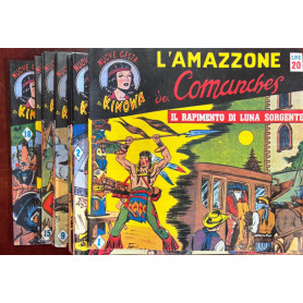 Nuove Gesta di Kinowa. L'Ammazzone dei Comanches (da n° 1 a 18).