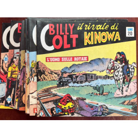 Billy Colt. Il rivale di Kinowa (da n° 1 a 21).