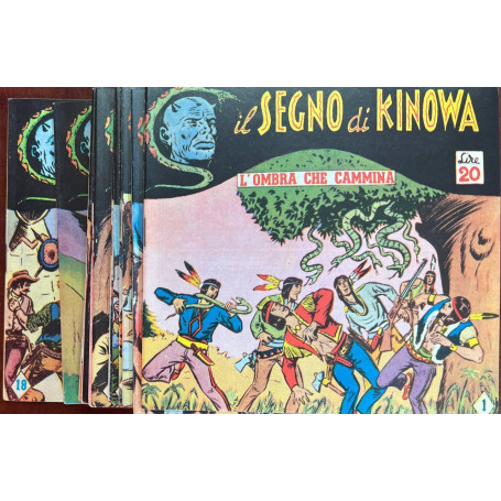 Il segno di Kinowa (da n° 1 a 18).