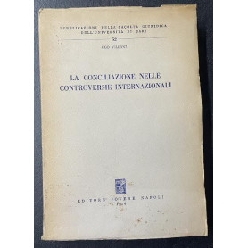 La conciliazione nelle controversie internazionali