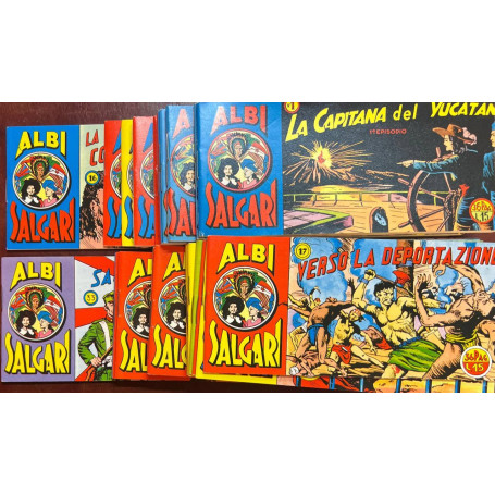Albi Salgari. Prima serie (da n° 1 a 33).