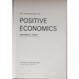 An introduction to positive economics