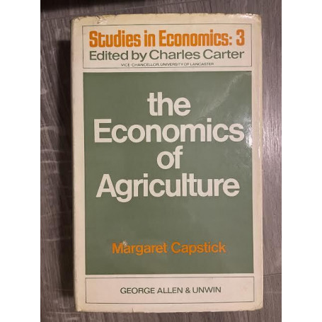 The Economics of Agriculture