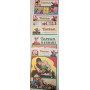Tarzan. Lotto di n. 5 albi delle tavole domenicali dal n. 478 al n. 641.