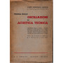 Teoria delle oscillazioni ed acustica tecnica