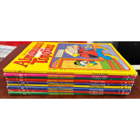 Lotto 9 fumetti Almanacco Topolino anno 1980 (da n° 279 a 287).
