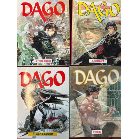 Lotto 4 fumetti Dago Anno V (da n° 9 a 12).