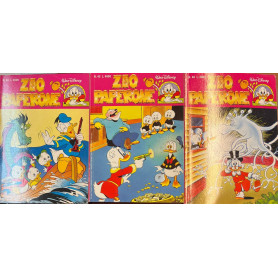 Lotto 3 fumetti Zio Paperone (n° 40-45-48).