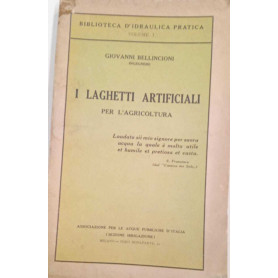 I laghetti artificiali per l'agricoltura