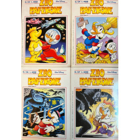 Lotto 4 fumetti Zio Paperone (n° 132-134-136-137).