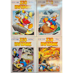 Lotto 4 fumetti Zio Paperone (n° 144-145-146-165).