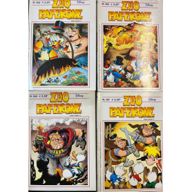 Lotto 4 fumetti Zio Paperone (n°164-165-166-167).