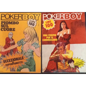 Poker Boy serie completa dal n. 1 al n. 17.