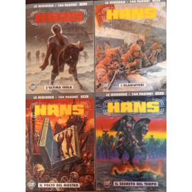 Hans. Le miniserie albi dal n. 1 al n. 4.