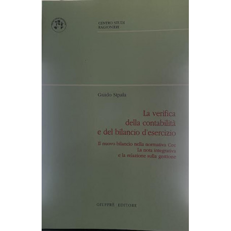 La verifica della contabilità e del bilancio d'esercizio
