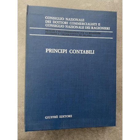 Principi contabili volume I