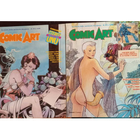 Comic Art - La rivista dello spettacolo disegnato n. 34 e n. 36.