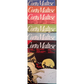 Corto Maltese dal n. 7 al n. 12.