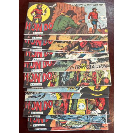 Hondo. Serie Alce (da n° 1 a 18).
