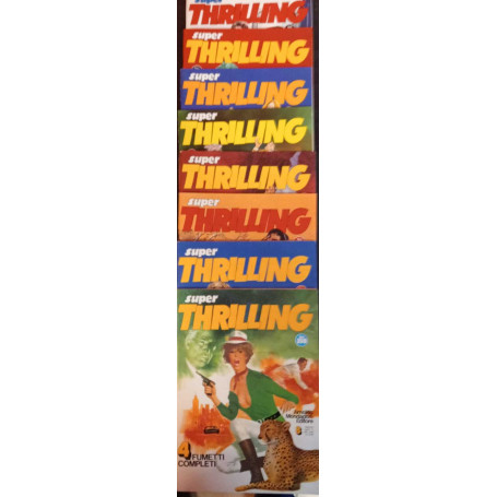 Super Thrilling. Serie dal n. 1 al n. 8.