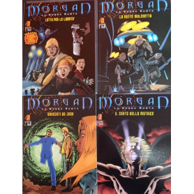 Morgan. La sacra ruota. Serie completa dal n. 1 al n. 4.