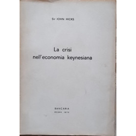 La crisi nell'economia keynesiana
