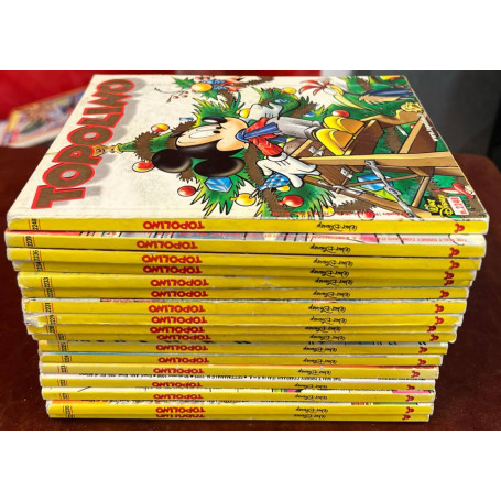 Lotto 18 fumetti Topolino (n° compresi tra 2200 e 2299 in descrizione).