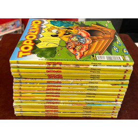 Lotto 17 fumetti Topolino (n° compresi tra 2200 e 2299 in descrizione).