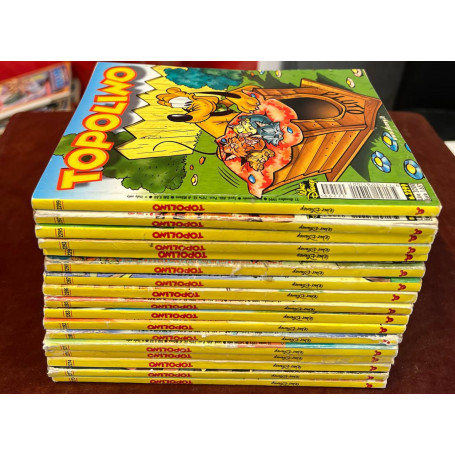 Lotto 17 fumetti Topolino (n° compresi tra 2200 e 2299 in descrizione).