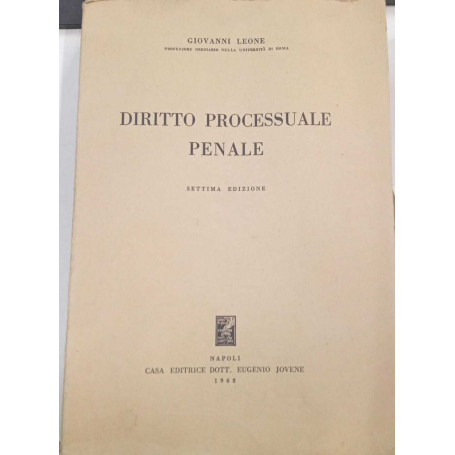 Diritto processuale penale