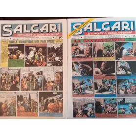 Salgari. Settimanale di grandi Avventure dal n. 1 al n. 30 completa.