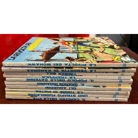 Lotto 10 fumetti Zagor (n° 250-255-257-259-260-261-270-271-301-304).