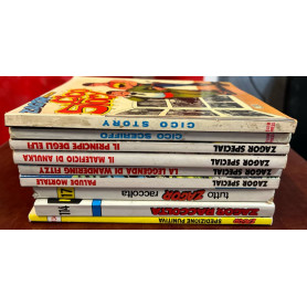 Lotto 9 fumetti vari Zagor (titoli contenuti in descrizione).
