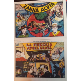 Albi Urrà serie completa dal n. 1 al n. 34. Ristampe anastatiche.