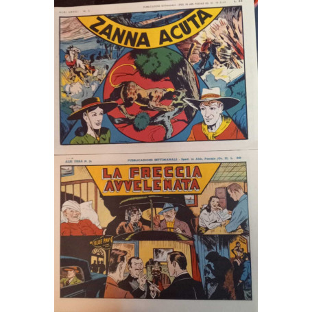 Albi Urrà serie completa dal n. 1 al n. 34. Ristampe anastatiche.